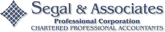 SEGAL & ASSOCIATES PROFESSIONAL CORPORATION - CHARTERED ACCOUNTANTS